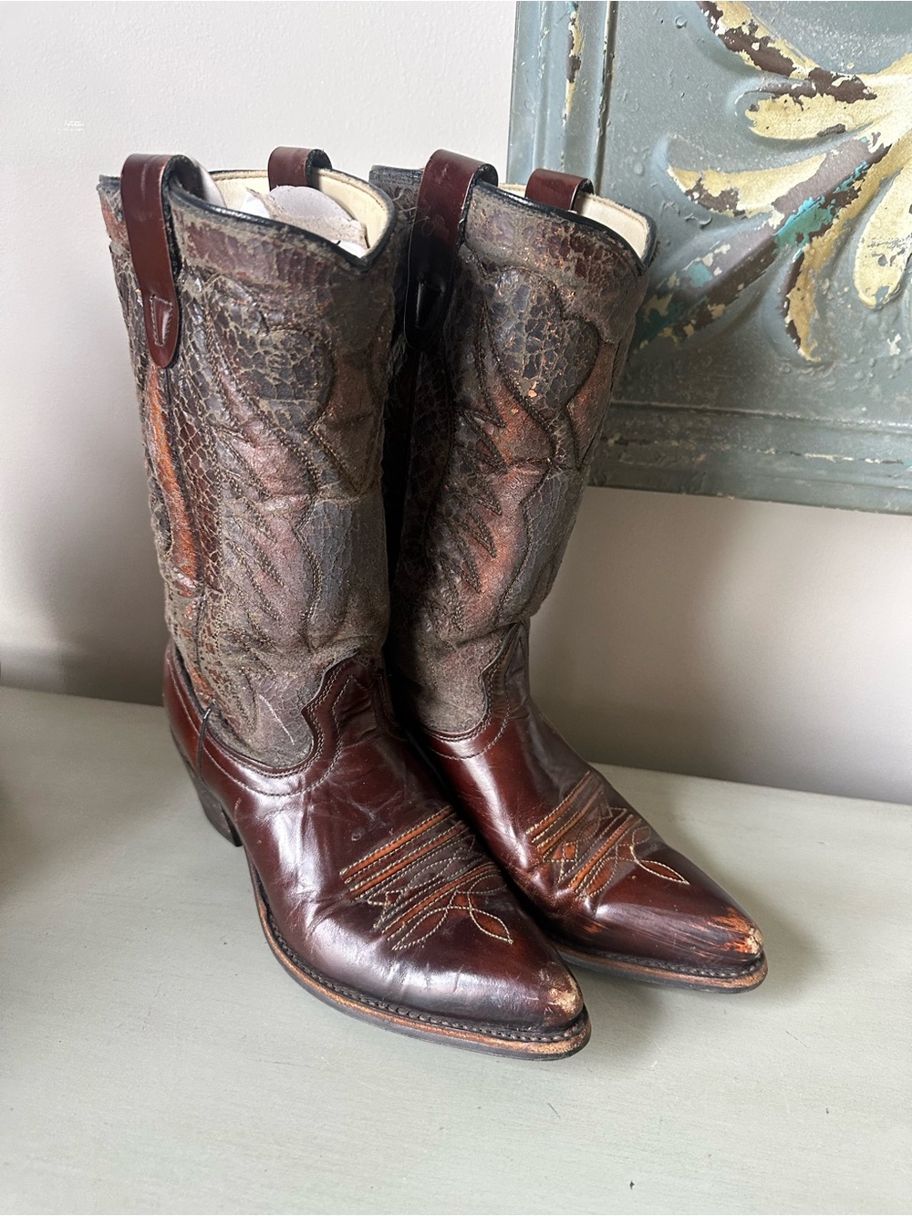 Vintage Laredo women’s cowboy boots 7.5